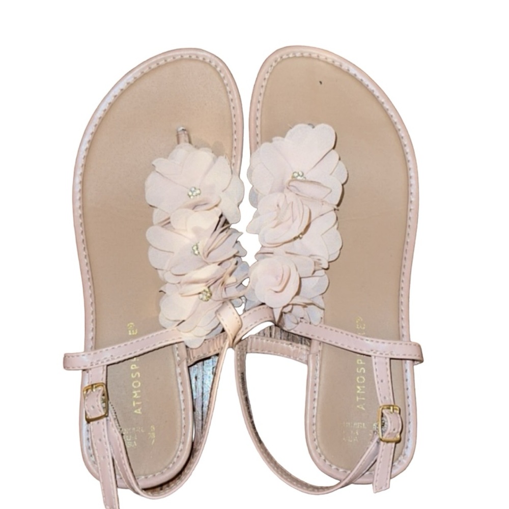 Atmosphere Women’s Floral  sandals GUC size 7